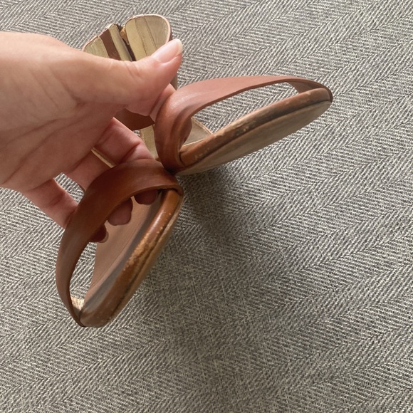 Michael Kors Genuine Leather Strappy Sandals - Picture 3 of 7